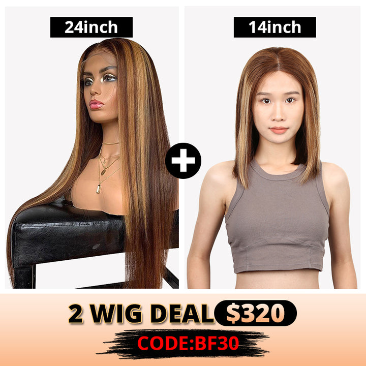 13x4 Highlight color 2 Wig Deal HIGH GRADE