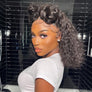 13x4 Undetactable HD Lace Frontal Curly Wave Bob Wig Human Hair Wigs