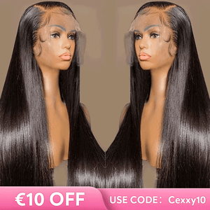 HD Lace 13x4 Lace Front Wig Straight Undetected Lace Frontal