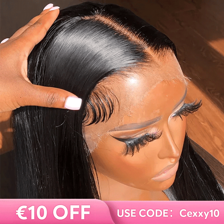 5X5 HD Lace Closure Wig Straight Human Virgin  Hair