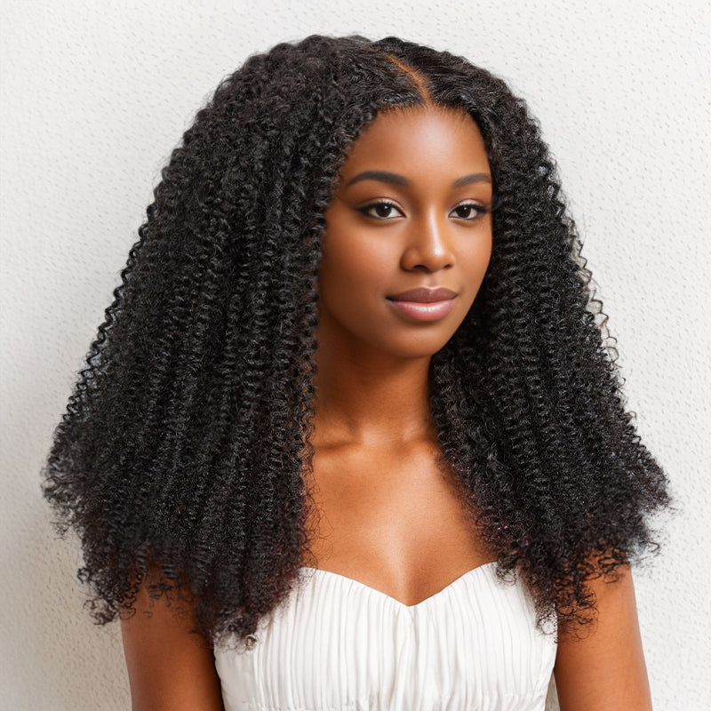 Shine Hair 9x6 Glueless Kinky Curly Lace Pre-Cut Wig