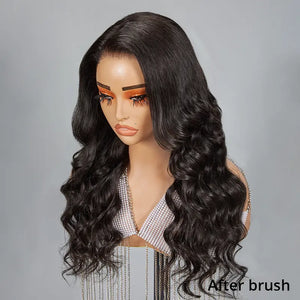 9x6 Glueless C Part Pre-bleached Body Wave 3s Wear Wig