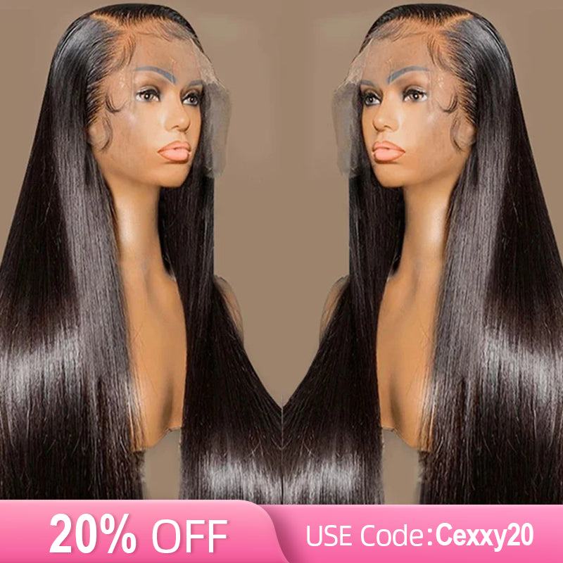 HD Lace 13x4 Lace Front Wig Straight Undetected Lace Frontal