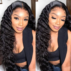 9A Loose Deep Wave 13x6 Lace Front Wig Virgin Hair Upgraded 2.0