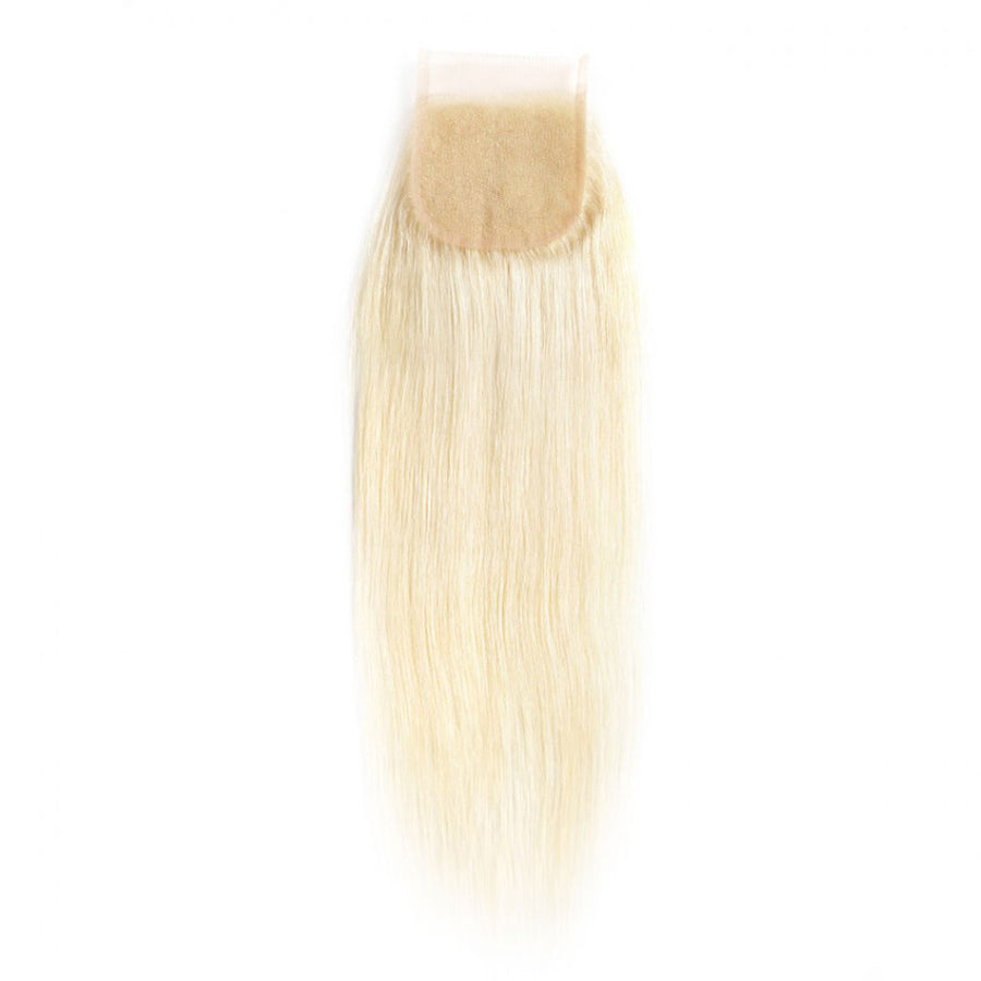 #613 Blonde 4*4 Lace Closure Straight - cexxyhair.com