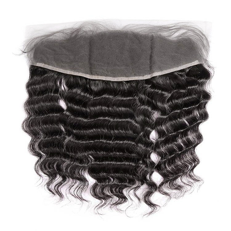 CEXXY Hair Transparent 13*4 Lace Frontal Brazilian Hair Natural Wave