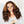 13x4 Highlight Brown Layered Bouncy Wavy Lace Frontal Human Hair Wig - SHINE HAIR WIG