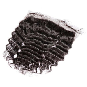 CEXXY Hair Transparent 13*4 Lace Frontal Brazilian Hair Natural Wave