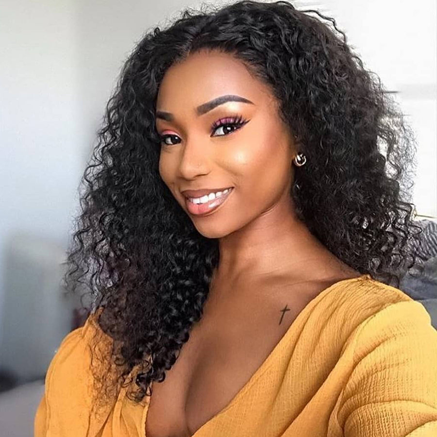 Deep Wave Full Lace Wig With Baby Hair 100% Human Hair Wigs - cexxyhair.com