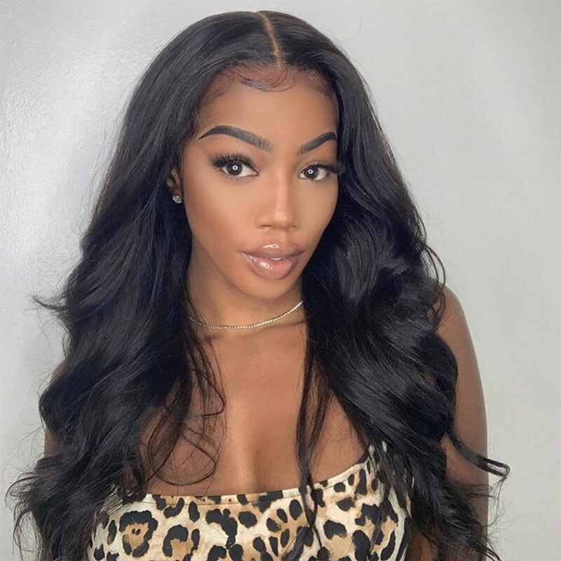 Body Wave 13x4 Lace Front Wig 200% Density
