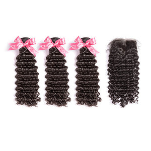 CEXXY Luxury Series Virgin Hair Deep Wave Bundle Deal - cexxyhair.com