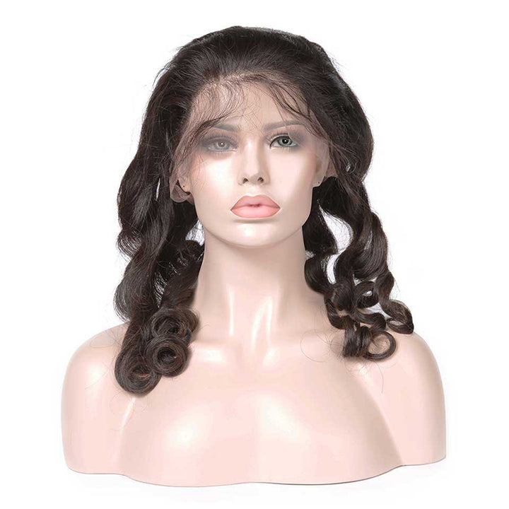 CEXXY Hair 360 Lace Frontal Human Hair Loose Wave - cexxyhair.com