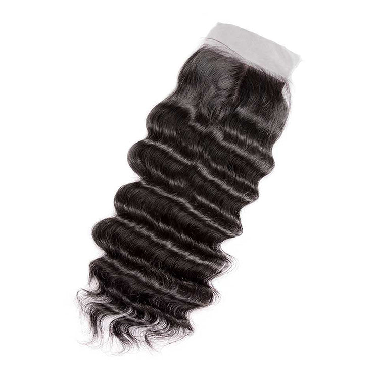 CEXXY Hair 4*4 Brazilian Hair Silk Base Closure Natural Wave - cexxyhair.com