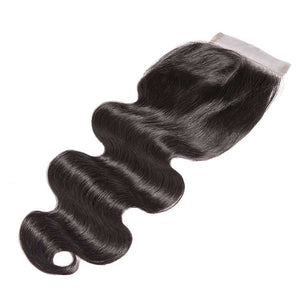 CEXXY Hair 4*4 Brazilian Hair Lace Closure Body Wave - cexxyhair.com