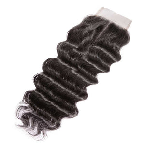 CEXXY Hair 4*4 Brazilian Hair Lace Closure Natural Wave - cexxyhair.com