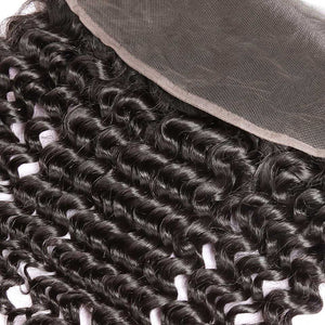 CEXXY Hair 13*4 Lace Frontal Brazilian Hair Deep Wave - cexxyhair.com