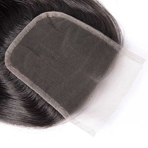 CEXXY Hair 4*4 Brazilian Hair Lace Closure Straight - cexxyhair.com