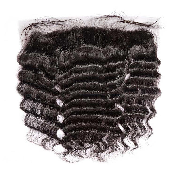 CEXXY Hair Transparent 13*4 Lace Frontal Brazilian Hair Natural Wave