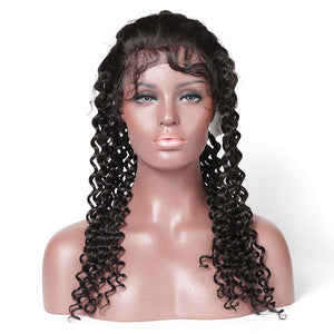 Deep Wave 13x4 Lace Front Wig 4x4 Closure Wigs 150% 200% 250% 300% Density - cexxyhair.com