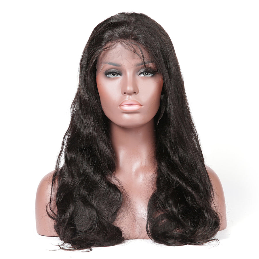 Body Wave Full Lace Wig With Baby Hair 100% Human Hair Wigs - cexxyhair.com