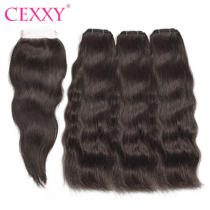 CEXXY Raw Indian Hair Natural Straight Bundle Deal - cexxyhair.com