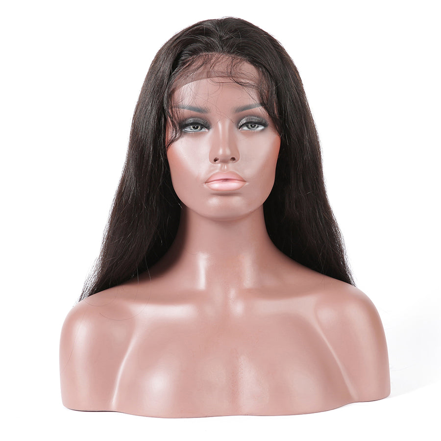 Straight Full Lace Wig With Baby Hair 100% Human Hair Wigs - cexxyhair.com