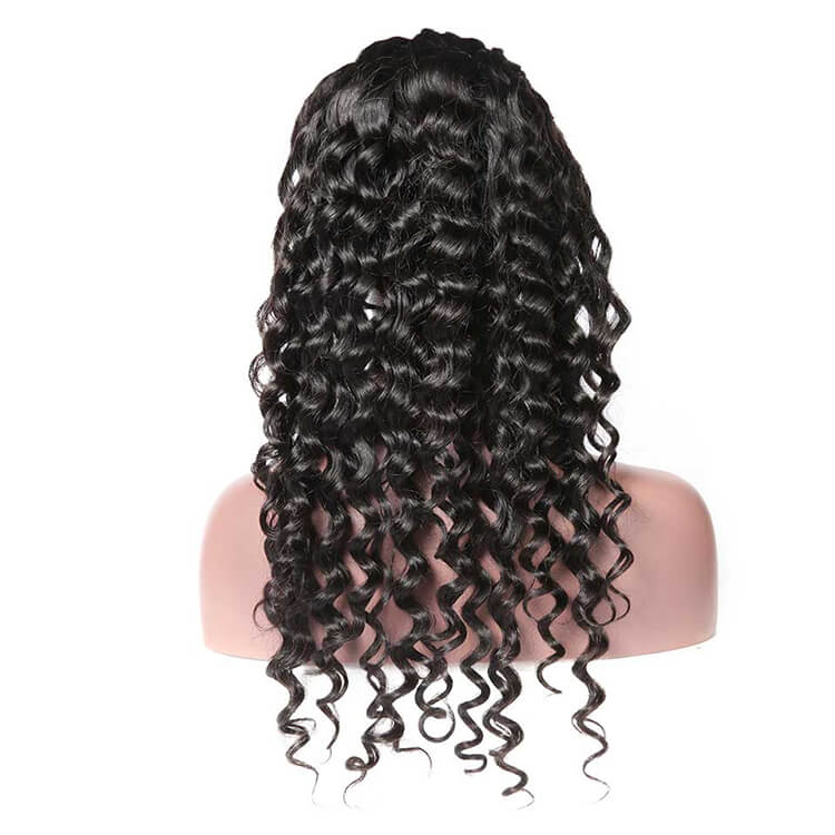 NATURAL WAVE LACE WIG/BOB WIG/FULL LACE WIG HIGH DENSITY HUMAN HAIR WIG - cexxyhair.com