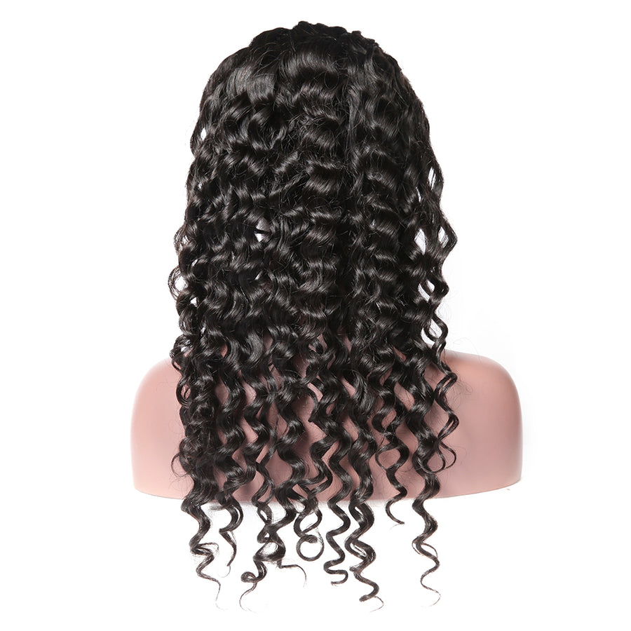 Natural Wave Full Lace Wig With Baby Hair 100% Human Hair Wigs - cexxyhair.com