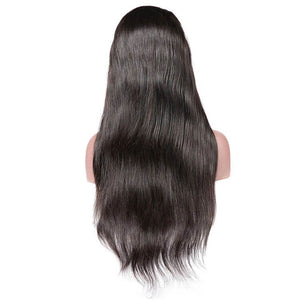 Straight Hair 4x4 Closure Wigs 150% 200% Density