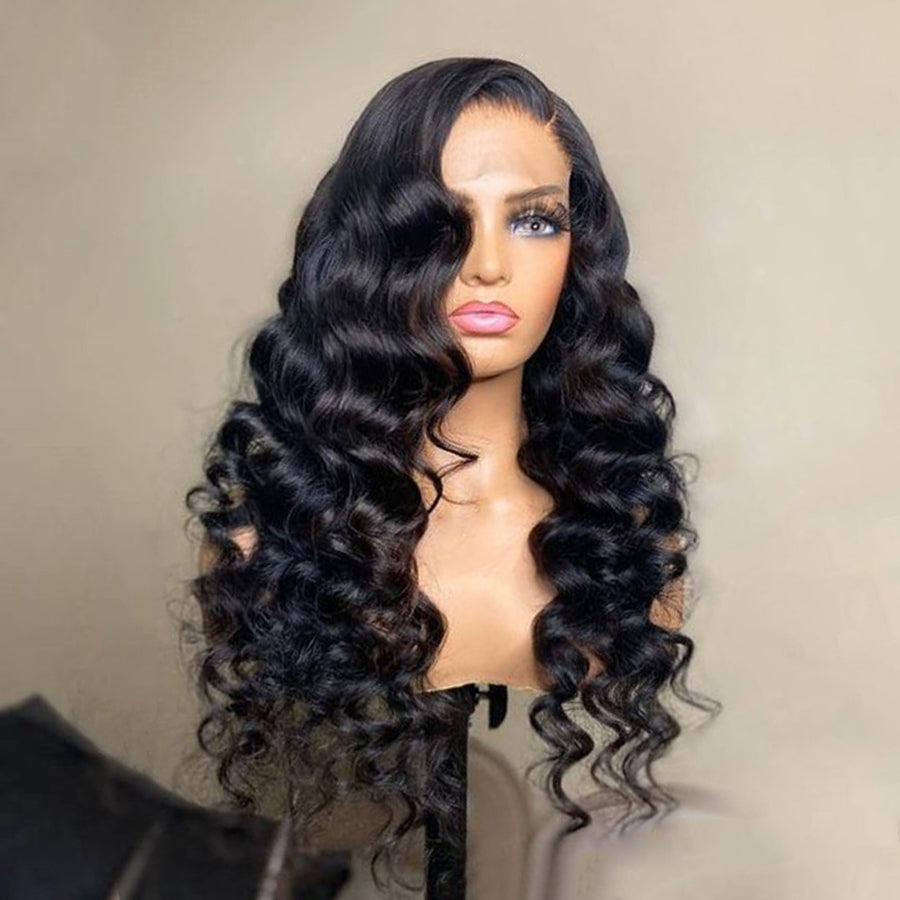 9A Loose Wave 13x6 Lace Front Wig Virgin Hair Upgraded 2.0