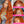 Dark Orange Body Wave Colored Hair 13*4 Lace Front Wig Brazilian Human Hair Wigs