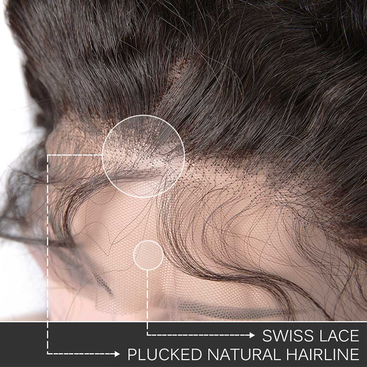CEXXY Hair 360 Lace Frontal Human Hair Deep Wave - cexxyhair.com