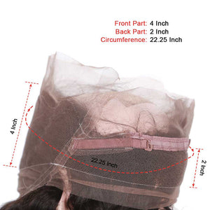 CEXXY Hair 360 Lace Frontal Human Hair Deep Wave - cexxyhair.com
