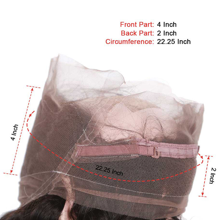 CEXXY Hair 360 Lace Frontal Human Hair Deep Wave - cexxyhair.com