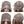 Hot Selling 4/27 Highlight Color Deep Curly 13x4 4x4 Lace Wig Pre-plucked Hairline