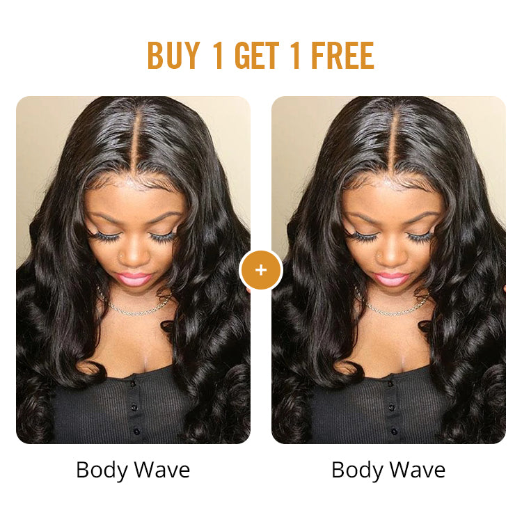 Pay 1 Get 2 Wigs, 9A 13x6 lace front wig virgin human hair