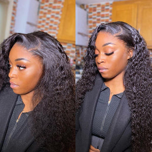 CEXXY Hair 13*4 Brazilian Hair HD Invisible Lace Frontal Deep Wave