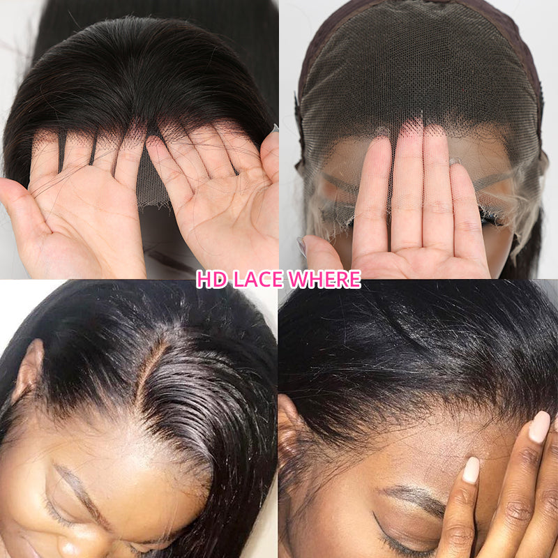 CEXXY Hair 13*4 Brazilian Hair HD Invisible Lace Frontal Straight