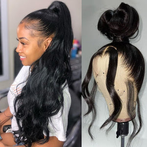CEXXY Hair 360 Real HD Lace Frontal Wig Body Wave Human Virgin Hair