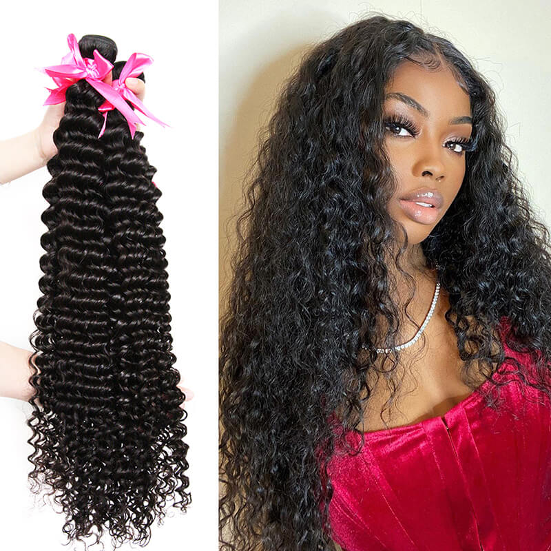 CEXXY Luxury Series Virgin Hair Deep Wave Bundle Deal