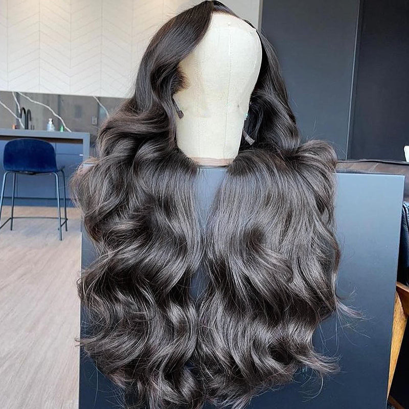 Breathable 360 body wave Lace Wig Pre-Plucked With Baby Hair 100% Virgin Human Hair Wigs