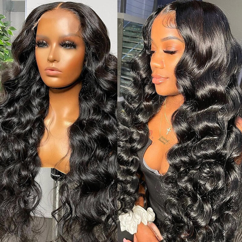 Loose Wave 13x4 Lace Front Wig 200% Density