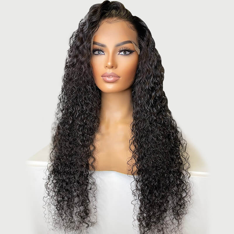 30-40in Long Wig HD Lace 13x4 Lace Front Wig Water Wave Undetected Lace Frontal