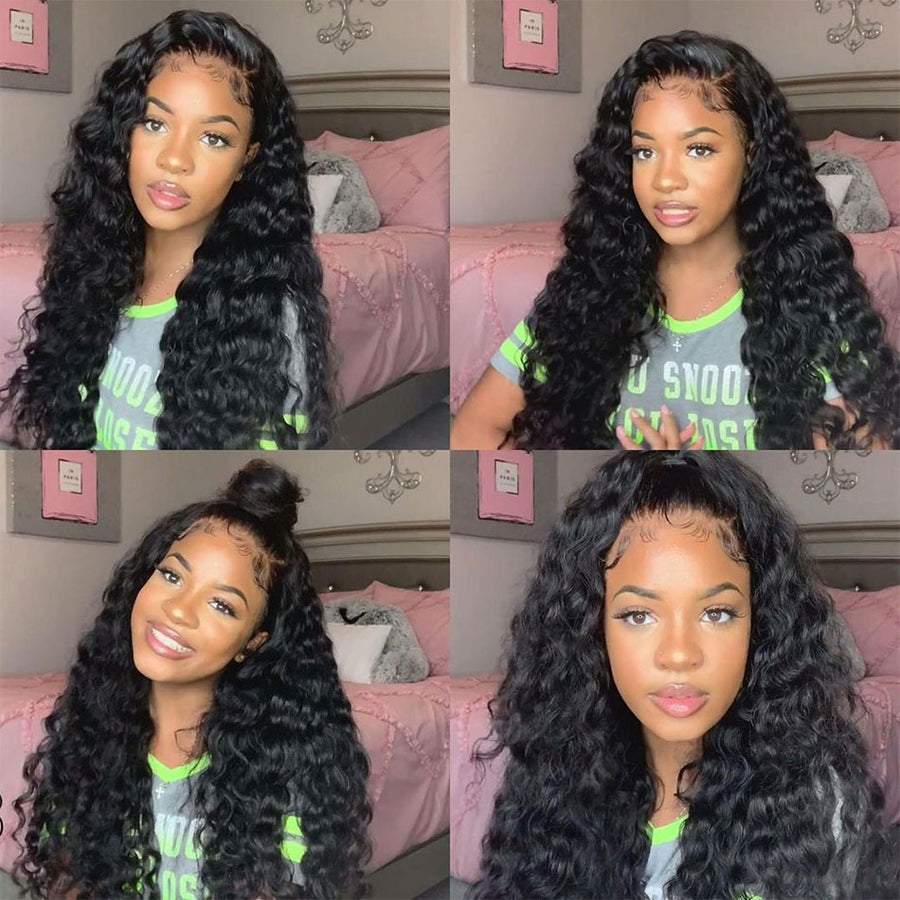 9A Loose Deep Wave 13x6 Lace Front Wig Virgin Hair Upgraded 2.0